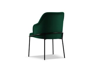 Tuoli Cosmopolitan Design Sandrine, vihreä/musta hinta ja tiedot | Ruokapöydän tuolit | hobbyhall.fi