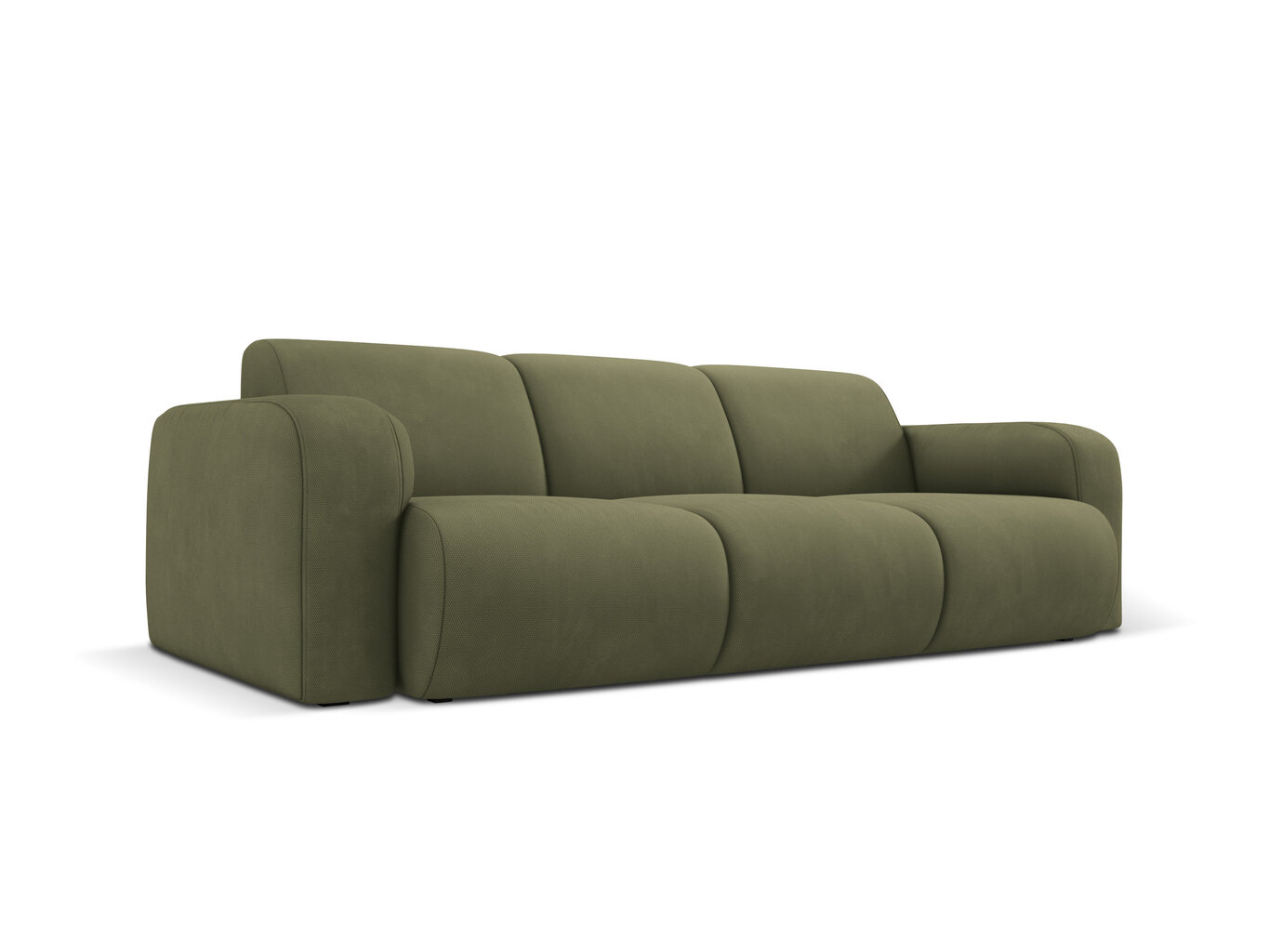 Windsor & Co Lola kolmen istuttava sohva, 235x95x72 cm, vaaleanvihreä hinta ja tiedot | Sohvat ja vuodesohvat | hobbyhall.fi