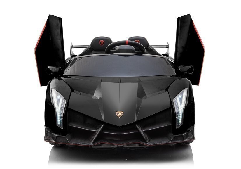 Lamborghini Veneno sähköauto lapsille, musta hinta ja tiedot | Lasten sähköautot | hobbyhall.fi