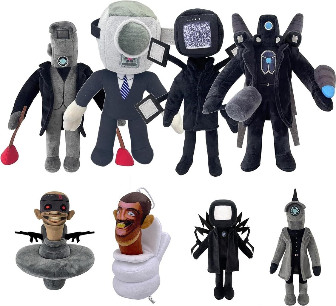 HappyJoe Skibidi Toilet, Titan Speakerman, 26cm hinta ja tiedot | Pehmolelut | hobbyhall.fi