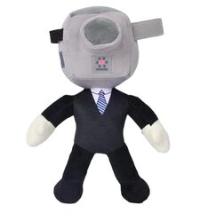 HappyJoe Skibidi Toilet, Camera Man-pehmolelu, 27cm hinta ja tiedot | Pehmolelut | hobbyhall.fi