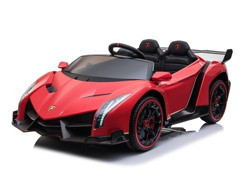 Lamborghini Veneno sähköauto lapsille, punainen hinta ja tiedot | Lasten sähköautot | hobbyhall.fi