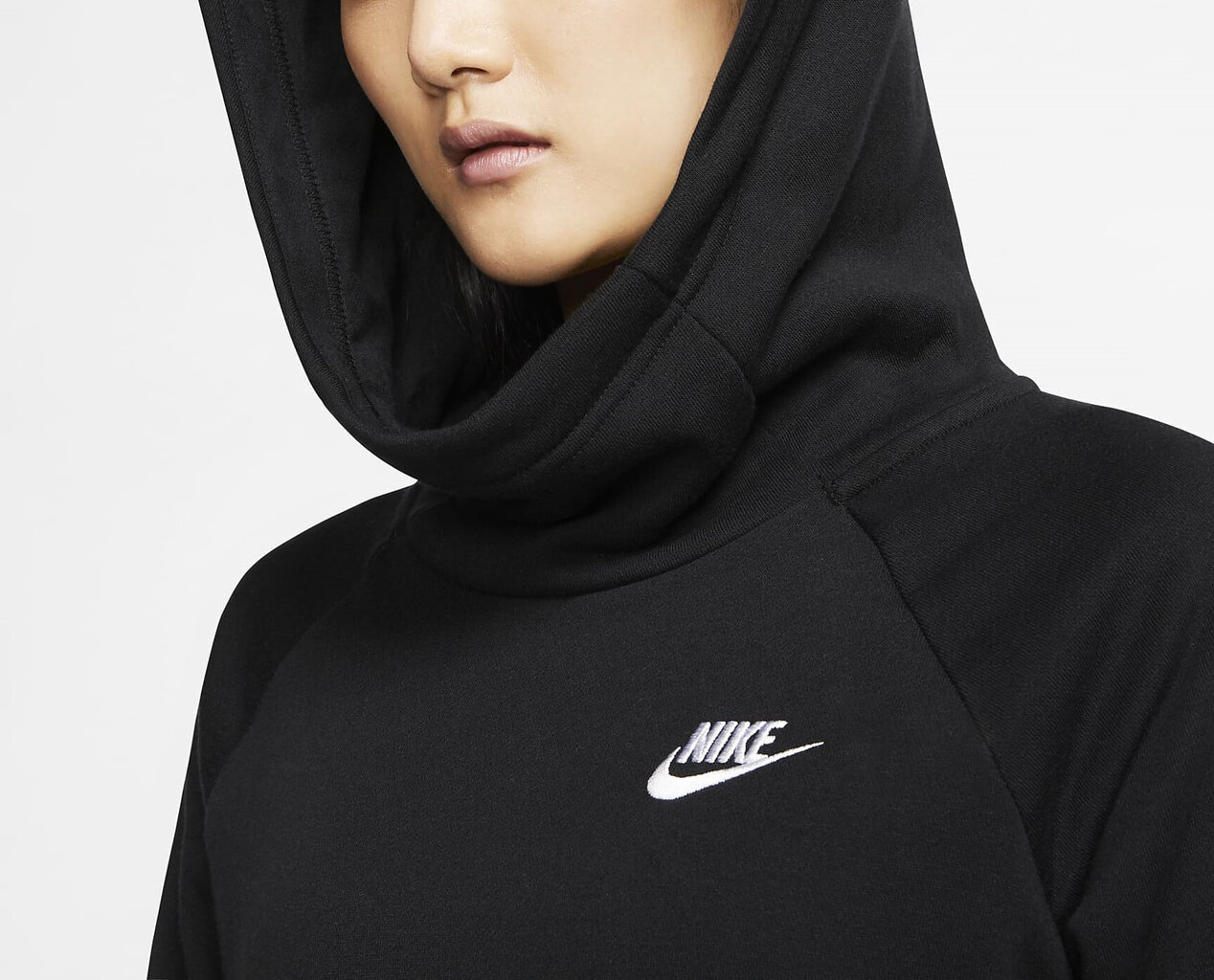Nike naisten huppari NSW ESSNTL FNL FLC, musta hinta ja tiedot | Naisten hupparit, collegepaidat ja villapaidat | hobbyhall.fi