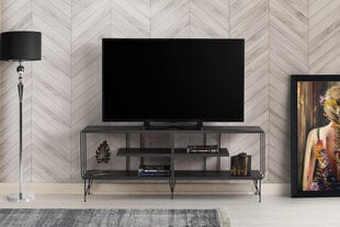 TV-teline Asir, 120x44,5x30cm, tummanruskea hinta ja tiedot | TV-tasot | hobbyhall.fi