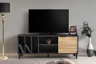 TV-taso Asir, 140x55x40cm, tummanruskea hinta ja tiedot | TV-tasot | hobbyhall.fi