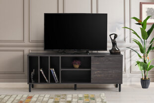 TV-taso Asir, 140x55x40cm, tummanruskea hinta ja tiedot | TV-tasot | hobbyhall.fi