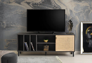 TV-teline Asir, 140x55x40cm, musta ja beige hinta ja tiedot | TV-tasot | hobbyhall.fi