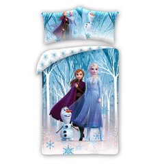 Pussilakanasetti Frozen, 140 x 200 cm + tyynyliina 70 x 90 cm hinta ja tiedot | Vuodevaatteet lapsille | hobbyhall.fi