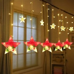 Jouluvalot 10 tähdellä, 3m, 90 LEDiä, LIVMAN XY-015 hinta ja tiedot | Jouluvalot | hobbyhall.fi