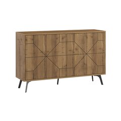 Kaappi Asir, 123x77,4x35cm, ruskea hinta ja tiedot | Sivupöydät | hobbyhall.fi