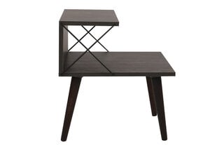 Yöpöytä Asir, 50x55x40cm, tummanruskea hinta ja tiedot | Yöpöydät | hobbyhall.fi