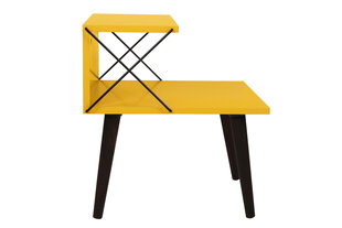 Yöpöytä Asir, 50x55x40cm, keltainen hinta ja tiedot | Yöpöydät | hobbyhall.fi