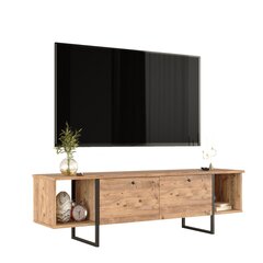 TV-taso Asir, 160x47,6x40cm, vaaleanruskea hinta ja tiedot | TV-tasot | hobbyhall.fi