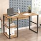 Työpöytä Asir, 120x75x60cm, beige hinta ja tiedot | Tietokonepöydät ja työpöydät | hobbyhall.fi