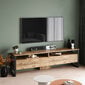 TV-taso Asir, 180x56x35,5cm, ruskea hinta ja tiedot | TV-tasot | hobbyhall.fi