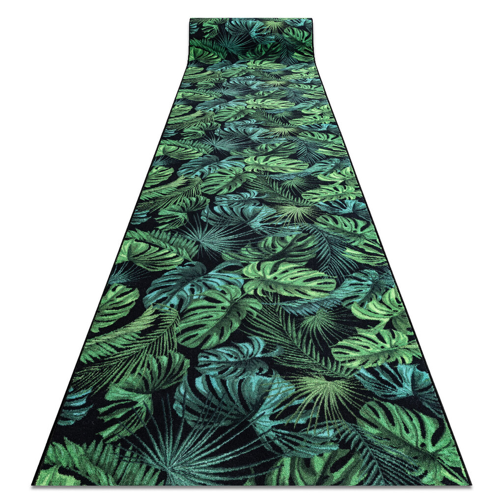 Rugsx matto Monstera 67x330 cm hinta ja tiedot | Isot matot | hobbyhall.fi