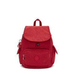 Kipling City Pack S -reppu, punainen hinta ja tiedot | Naisten laukut | hobbyhall.fi