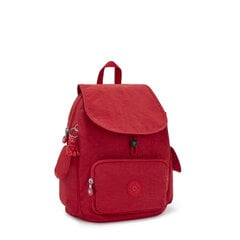 Kipling City Pack S -reppu, punainen hinta ja tiedot | Naisten laukut | hobbyhall.fi