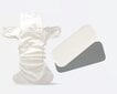 Lahjasetti: Uudelleenkäytettävät vaipat Baby Planet + sisävaipat 2 kpl + biohajoava bambu vaippapaperi hinta ja tiedot | Vaipat | hobbyhall.fi