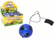 Pallo kuminauhassa 6 cm, sininen hinta ja tiedot | Kehittävät lelut | hobbyhall.fi