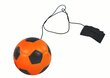 Pallo kuminauhassa 6 cm, oranssi hinta ja tiedot | Kehittävät lelut | hobbyhall.fi