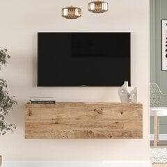 TV-jalusta Asir, 100x29,1x29,6cm, vaaleanruskea hinta ja tiedot | TV-tasot | hobbyhall.fi