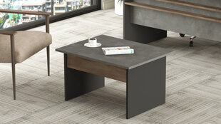 Sohvapöytä Asir, 80x46,3x60cm, musta ja ruskea hinta ja tiedot | Sohvapöydät | hobbyhall.fi