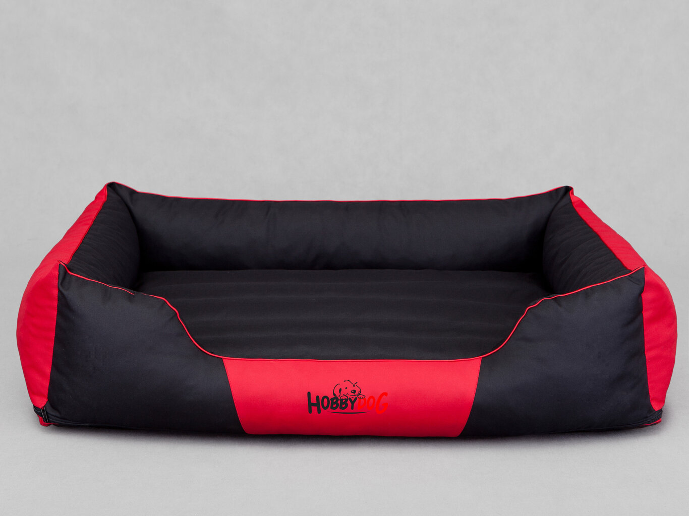 Peti Hobbydog Comfort L, musta/punainen hinta ja tiedot | Pedit ja pesät | hobbyhall.fi