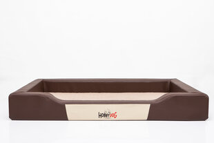 Hobbydog pesä Deluxe XL, ruskea/beige väri, 93x62 cm hinta ja tiedot | Pedit ja pesät | hobbyhall.fi