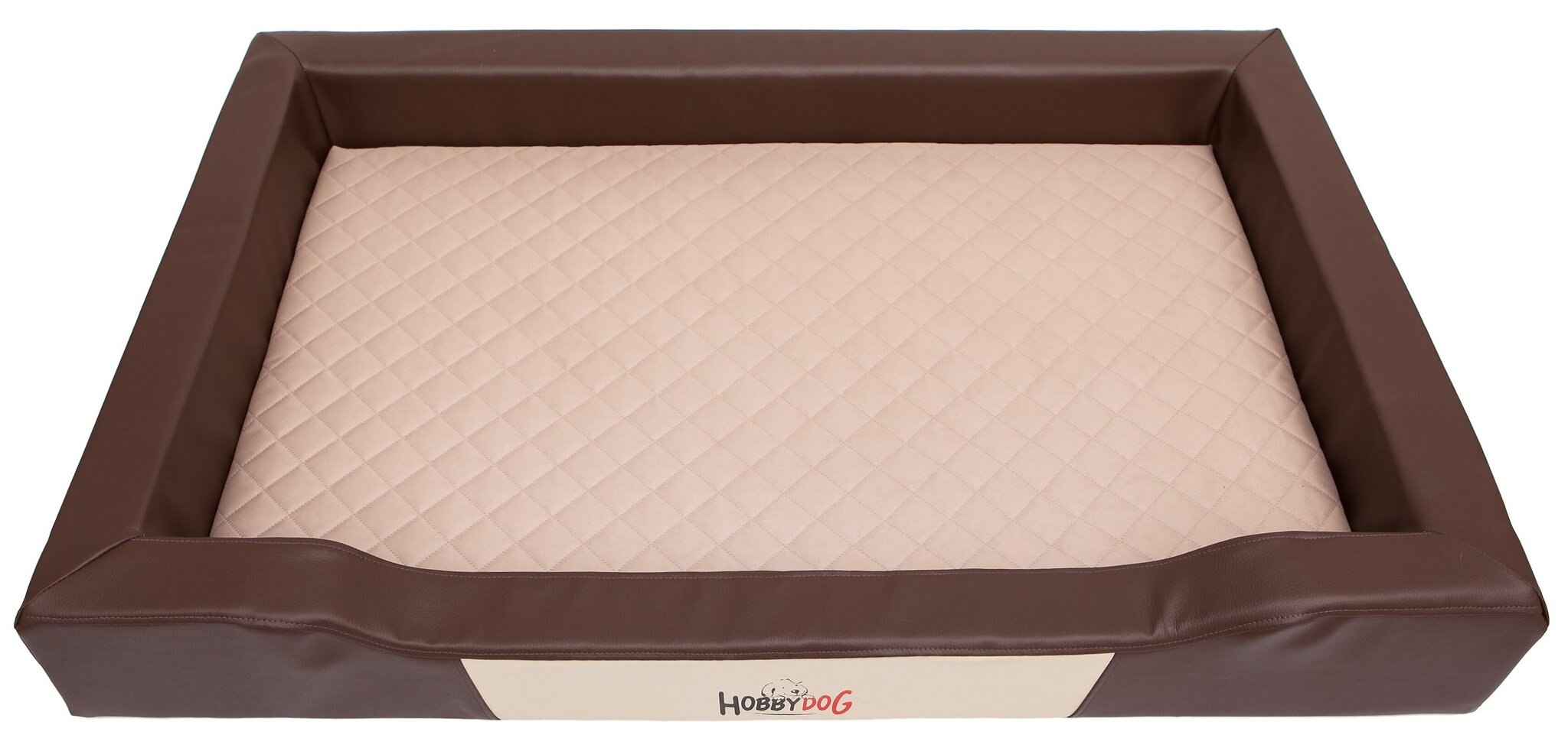 Hobbydog pesä Deluxe XL, ruskea/beige väri, 93x62 cm hinta ja tiedot | Pedit ja pesät | hobbyhall.fi