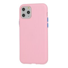 Mocco Samsung Galaxy S21 Plus, Light Pink hinta ja tiedot | Puhelimen kuoret ja kotelot | hobbyhall.fi
