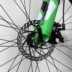 Maastopyörä Esperia 27.5 Kansas (228100V) musta/vihreä (18) hinta ja tiedot | Polkupyörät | hobbyhall.fi