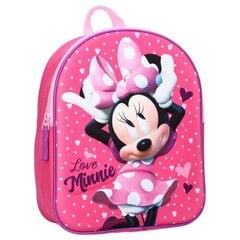 Reppu 3D Disney Minnie, pinkki hinta ja tiedot | Urheilukassit ja reput | hobbyhall.fi