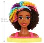 Barbie Styling Head Neon Rainbow kiharat hiukset hinta ja tiedot | Tyttöjen lelut | hobbyhall.fi