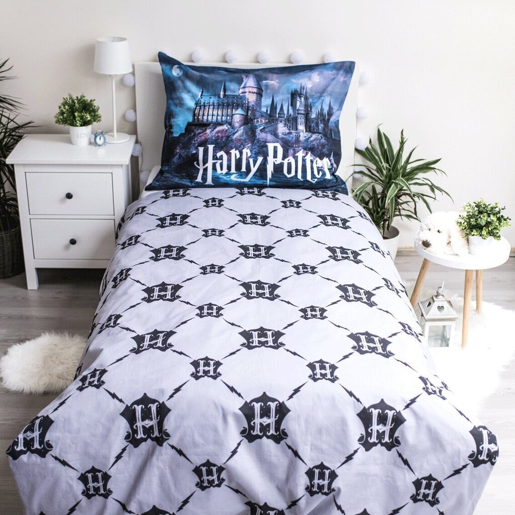 Harry Potter Glowing -lasten pussilakanasetti, 140 x 200 + tyynyliina 70 x 90 cm hinta ja tiedot | Vuodevaatteet lapsille | hobbyhall.fi