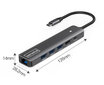 HUB USB-C-sovitin 7W1 Zenwire HDMI 4K hinta ja tiedot | Adapterit | hobbyhall.fi