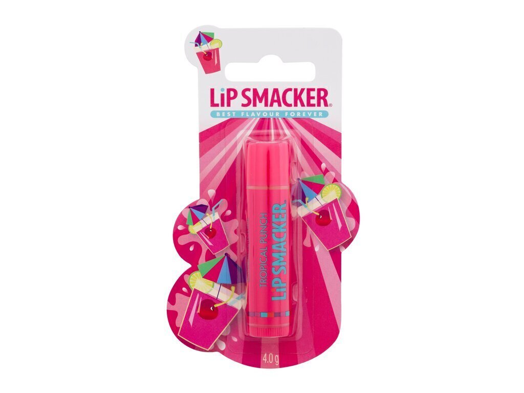Huulivoide Lip Smacker trooppinen punssi, 4 g hinta ja tiedot | Huulipunat, huulikiillot ja huulirasvat | hobbyhall.fi