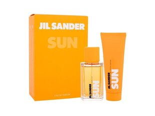 Setti naisille: Jil Sander Sun parfyymivesi, 75ml + suihkugeeli, 75ml hinta ja tiedot | Jil Sander Hajuvedet ja kosmetiikka | hobbyhall.fi