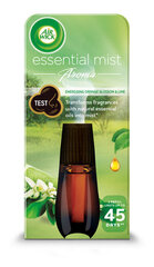 Air Wick Essential Mist ilmanraikastava täyteaineella, appelsiininkukilla ja limetillä stimuloiva aromi 20 ml hinta ja tiedot | Ilmanraikastimet | hobbyhall.fi