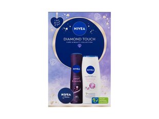 Kosmetiikkasetti Nivea: voide, 30 ml + antiperspirantti, 150 ml + suihkugeeli, 250 ml. hinta ja tiedot | Suihkusaippuat ja suihkugeelit | hobbyhall.fi