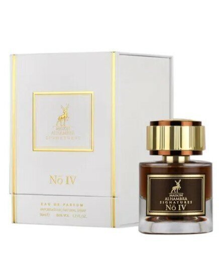 Tuoksu Maison Alhambra Signatures No.IV EDP, 50 ml hinta ja tiedot | Naisten hajuvedet | hobbyhall.fi