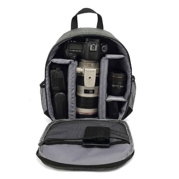 Camera Backpack 2423457865112 reppu hinta ja tiedot | Kameralaukut | hobbyhall.fi