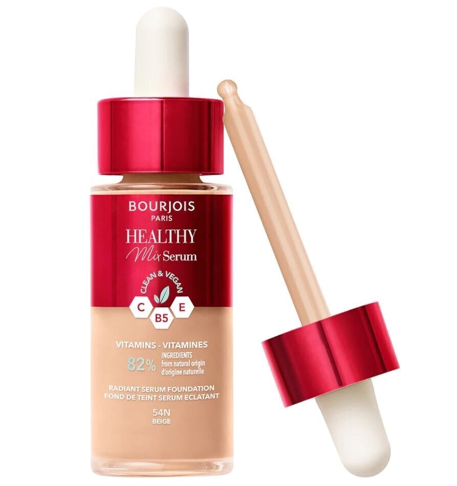 Meikkivoide Bourjois Paris, 54N Beige, 30 ml hinta ja tiedot | Meikkivoiteet ja puuterit | hobbyhall.fi