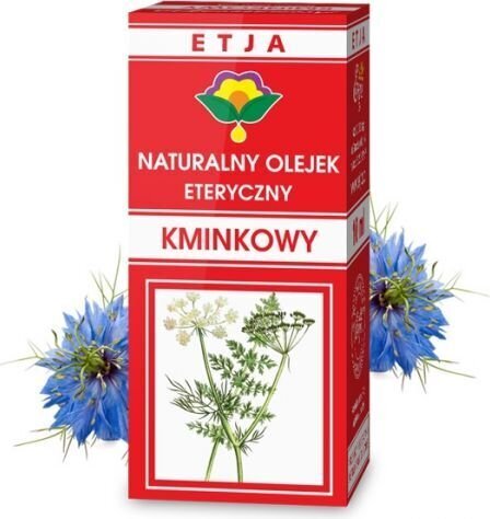 Kumin eteerinen öljy Etja 10 ml hinta ja tiedot | Eteeriset ja kosmeettiset öljyt | hobbyhall.fi