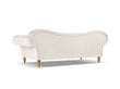 Sohva Windsor & Co Juno, 236x96x86 cm, beige/kulta hinta ja tiedot | Sohvat ja vuodesohvat | hobbyhall.fi