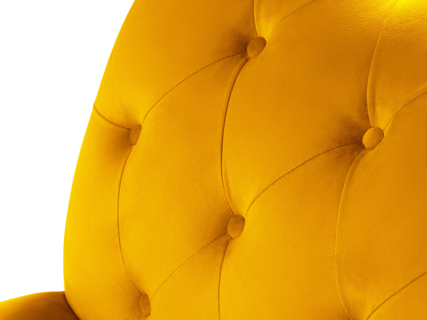 Sohva Windsor & Co Juno, 236x96x86 cm, keltainen/kulta hinta ja tiedot | Sohvat ja vuodesohvat | hobbyhall.fi