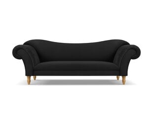 Sohva Windsor & Co Juno, 236x96x86 cm, musta/kulta hinta ja tiedot | Sohvat ja vuodesohvat | hobbyhall.fi