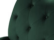 Sohva Windsor & Co Juno, 236x96x86 cm, tummanvihreä/musta hinta ja tiedot | Sohvat ja vuodesohvat | hobbyhall.fi