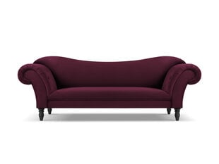 Sohva Windsor & Co Juno, 236x96x86 cm, tummanpunainen/musta hinta ja tiedot | Sohvat ja vuodesohvat | hobbyhall.fi