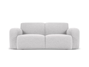Kahden hengen sohva Windsor & Co Lola, 170x95x72 cm, vaaleanharmaa hinta ja tiedot | Sohvat ja vuodesohvat | hobbyhall.fi